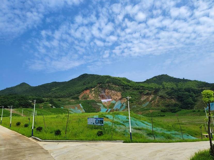 銅山、前山露天采坑復(fù)墾項(xiàng)目完成